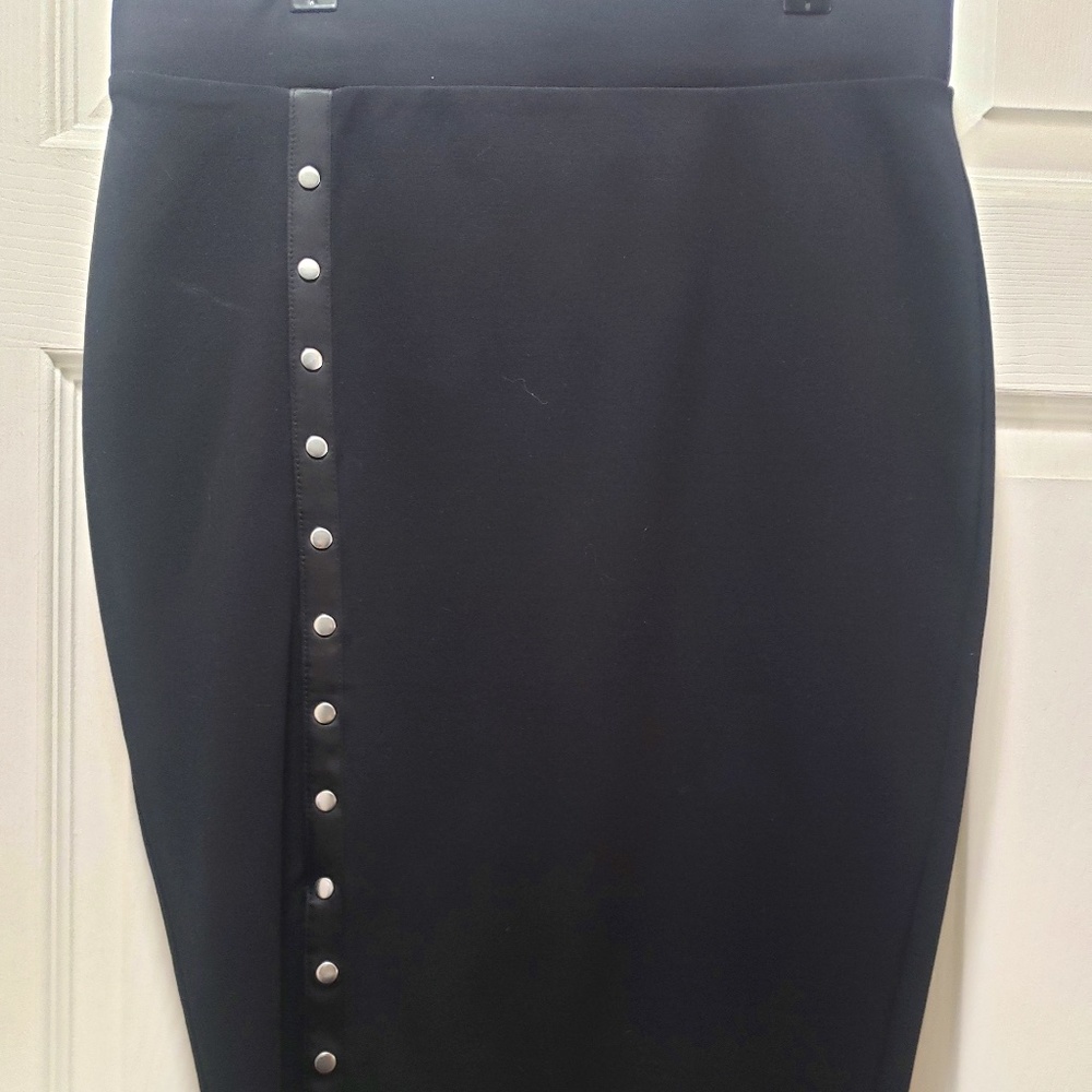 Snap Pencil Skirt